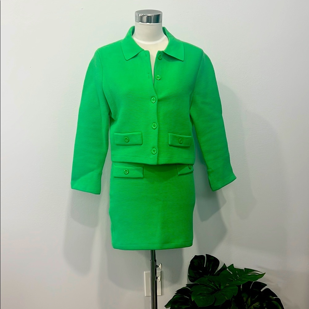 Alice + Olivia Vibrant Green Set